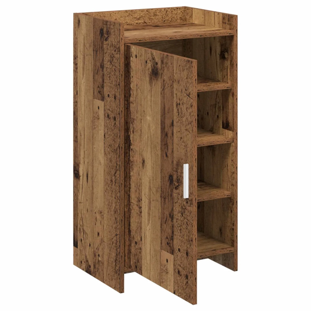 Mobile per scarpe con porta Legno antico 48 x 36 x 92 cm 8011337