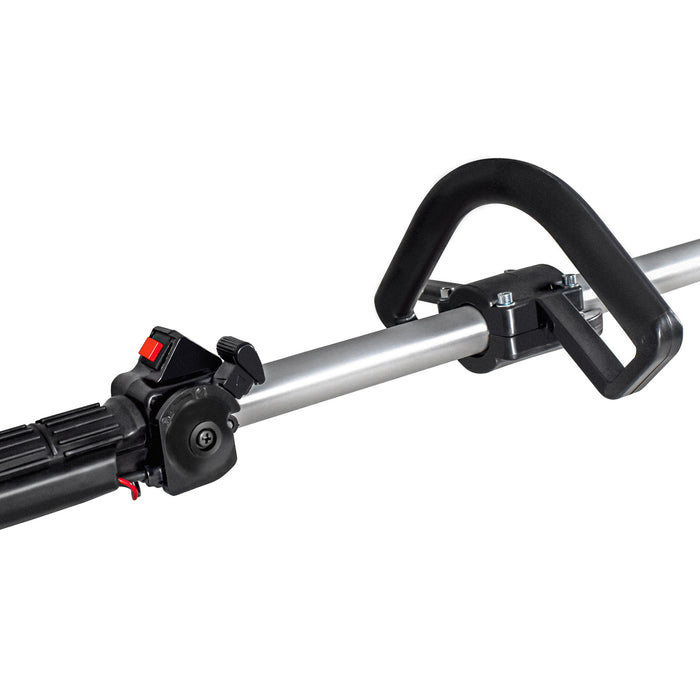 Rangsel 52 - Decespugliatore a zaino con motore 2 tempi da 52cc - Tagliaerba con zaino a spalla fornito con lama 3T e testina batti e vai