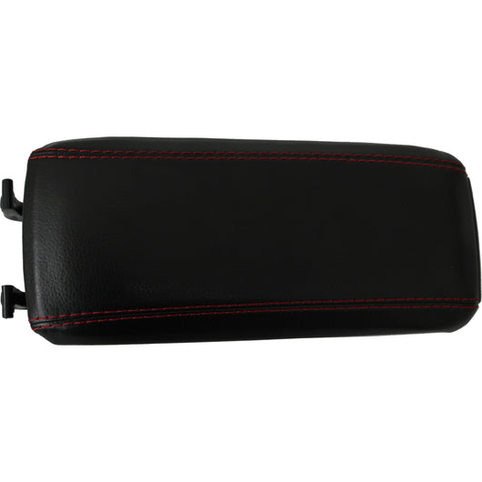 [pro.tec] Coperchio in similpelle per Braccioli Centrali - nero/rosso