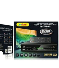 Decoder Digitale Terrestre Dvb T3 Hd 4k Dolby H.265 Usb Scart Lan Q-dv800         
