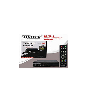 Decoder Ricevitore Digitale Terrestre Dvb-t Scart Usb Epg Pvr Mpeg Hdmi Dg-t001         