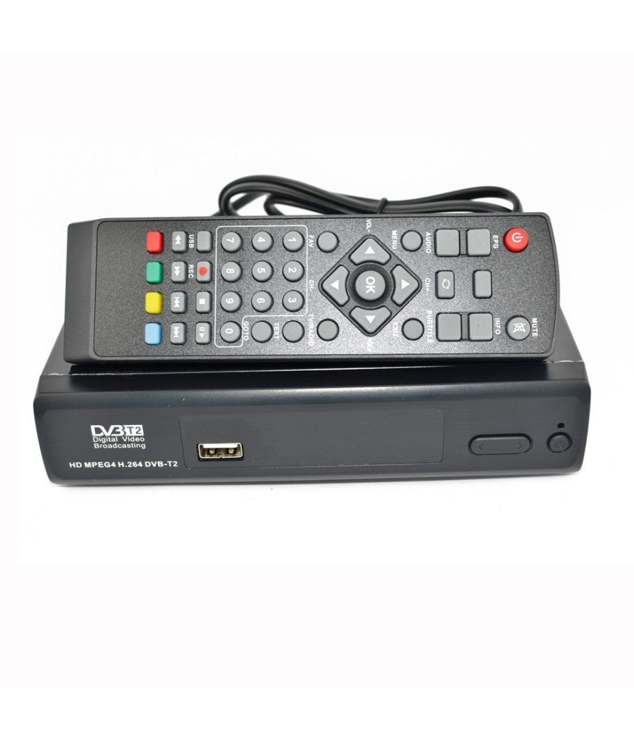 Decoder Ricevitore Digitale Terrestre Hdmi 1080p 3d Tv Dvb-t2 Usb Telecomando         