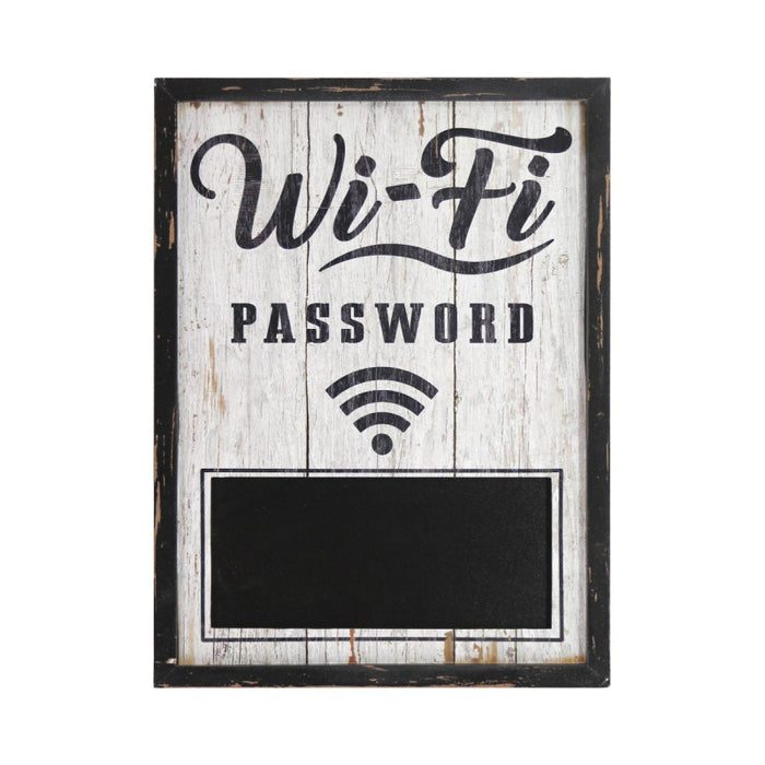 Decorazione Murale Wifi Password 30x40