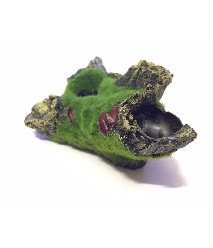 Decorazione Per Acquario Grotta Paesaggistica 16cm Resina Pesci Acqua Ornamento         