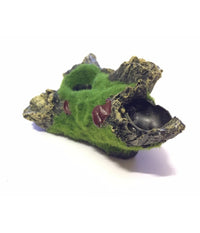 Decorazione Per Acquario Grotta Paesaggistica 16cm Resina Pesci Acqua Ornamento         