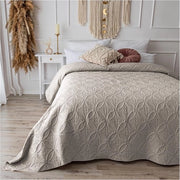 Bella e Accogliente Coperta da Letto con Ornamenti per Arredamento da Soggiorno Lussuoso 200 x 220 cm
