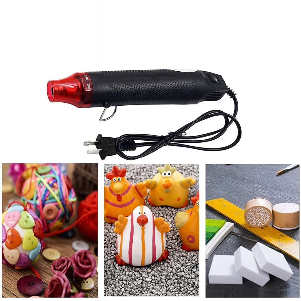 Mini Pistola Termica Hot-air 300W – Rosfix Set Rurche Termorestringenti 328 Pezzi | Compatta e Versatile