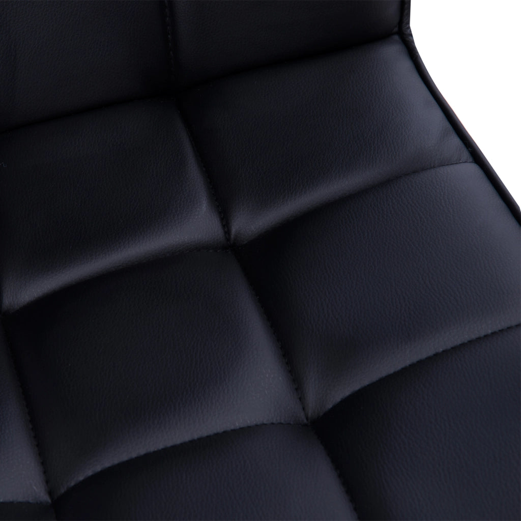 Sedia da Ufficio ¨C zephmum ¨C Pelle PU Nero 52.5x54x84-99cm
