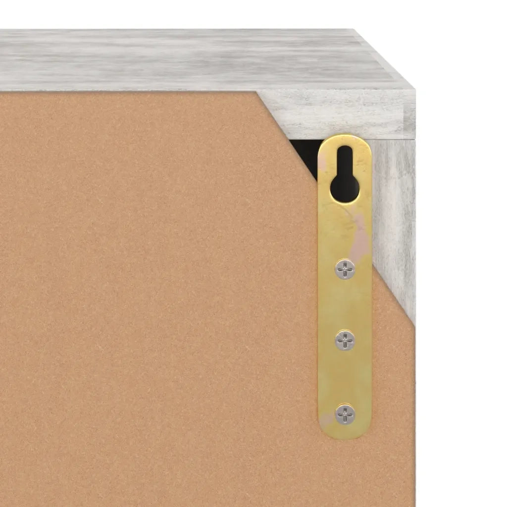 Mobile TV Cemento 88,5x27,5x30,5 cm in Truciolato