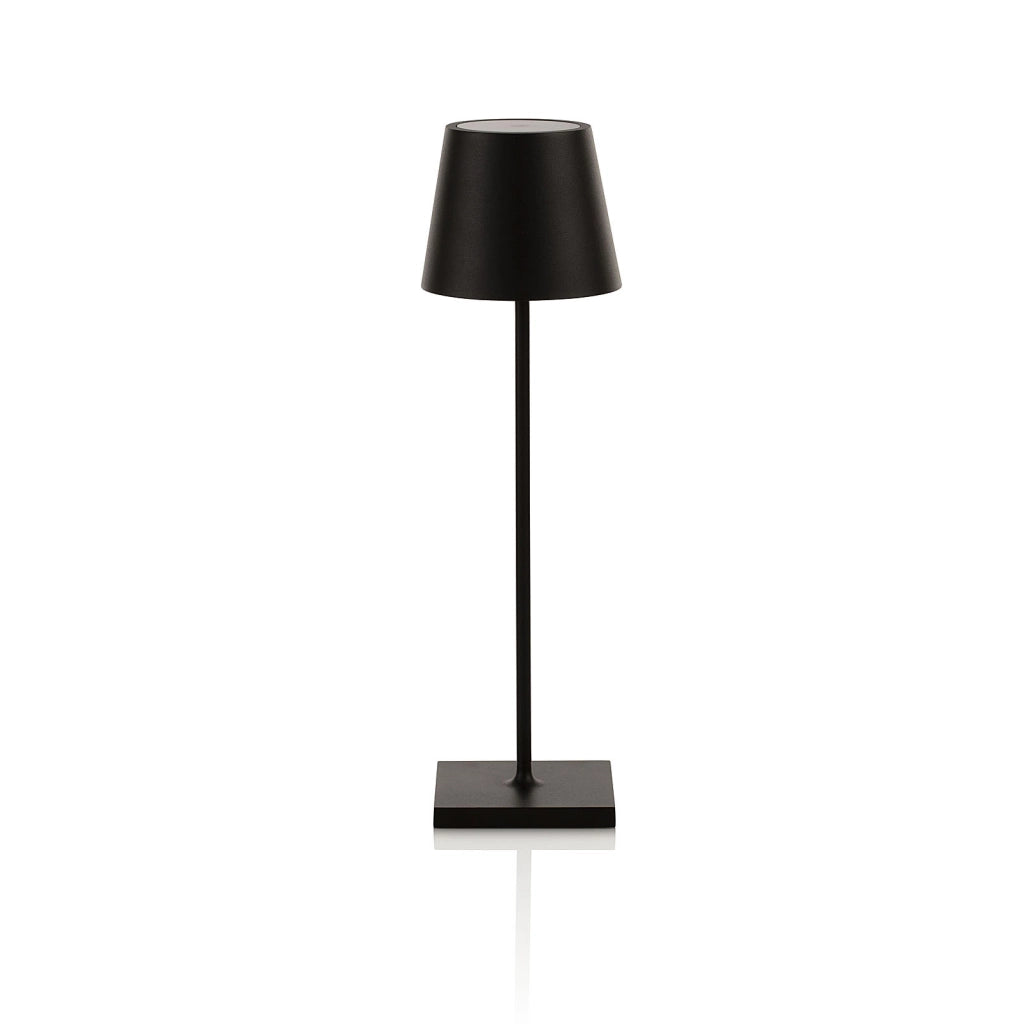 Lampada da tavolo ricaricabile OSCAR nero