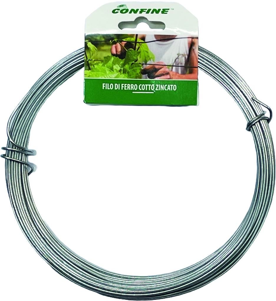 Confine FILO DI FERRO COTTO ZINCATO Ø filo mm.1,00 mt. 27
