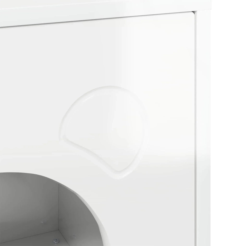Casa per Gatti Bianco Lucido 42,5 x 40 x 53 cm CFW8486079