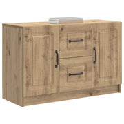Credenza | Madia | Buffet da pranzo | Armadio da pranzo con cassetto Rovere Artigianale 89 x 34,5 x 57 cm