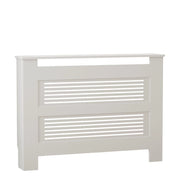 Armadio radiatore in legno "Termora" 112 x 19 x 82 cm - Bianco