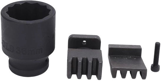 Strumento di Blocco Vite di Accensione Robusto - Costruzione - Sostituzione per 6.6L - 3/4 Pollici Conico - Set di Blocco Vite di Accensione - 4 Pezzi - Acciaio Resistentente all'Usura - Blocco Motori