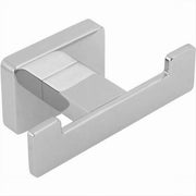 Trade Shop - Appendino Gancio Doppio Da Muro Porta Asciugamani Accappatoi Cromato Bagno 87211 -