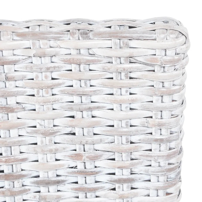 Sedie da Pranzo 6 pz Marrone Chiaro in Rattan Kubu e Mango cod mxl 9319