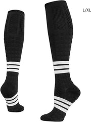 Compressi per gambe per uomo e donna, alta caviglia - massima supporto per sport, atletica e viaggi. 2 paia in L/XL (41-44cm)