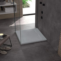 Piatto Doccia Rea Bazalt Grey 90x90