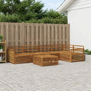 Set di divani da esterno 6 pcs Naturale 3383387