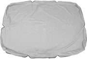 Copriamo per Bancopendenti all'aperto - Acqua e UV resistente - Grigio - Dimensioni 195x125x15cm - Adatto per Bancopendenti a 3 posti e per Tende da Sole.