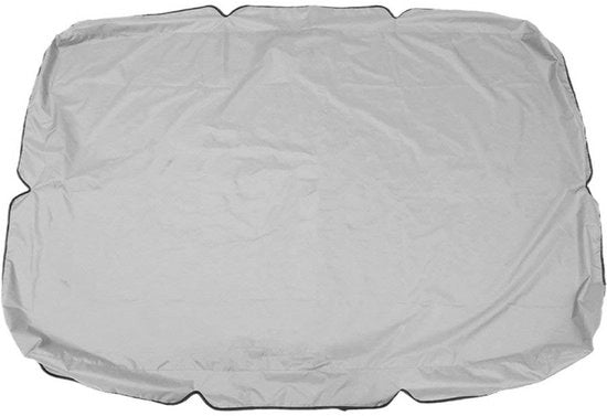 Copriamo per Bancopendenti all'aperto - Acqua e UV resistente - Grigio - Dimensioni 195x125x15cm - Adatto per Bancopendenti a 3 posti e per Tende da Sole.