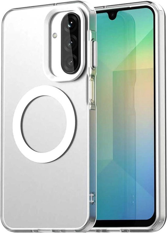 Copertura protettiva magnetica per Samsung Galaxy A17 - Resistente allo shock - Translucida - Liscia e elegante - Design colorato
