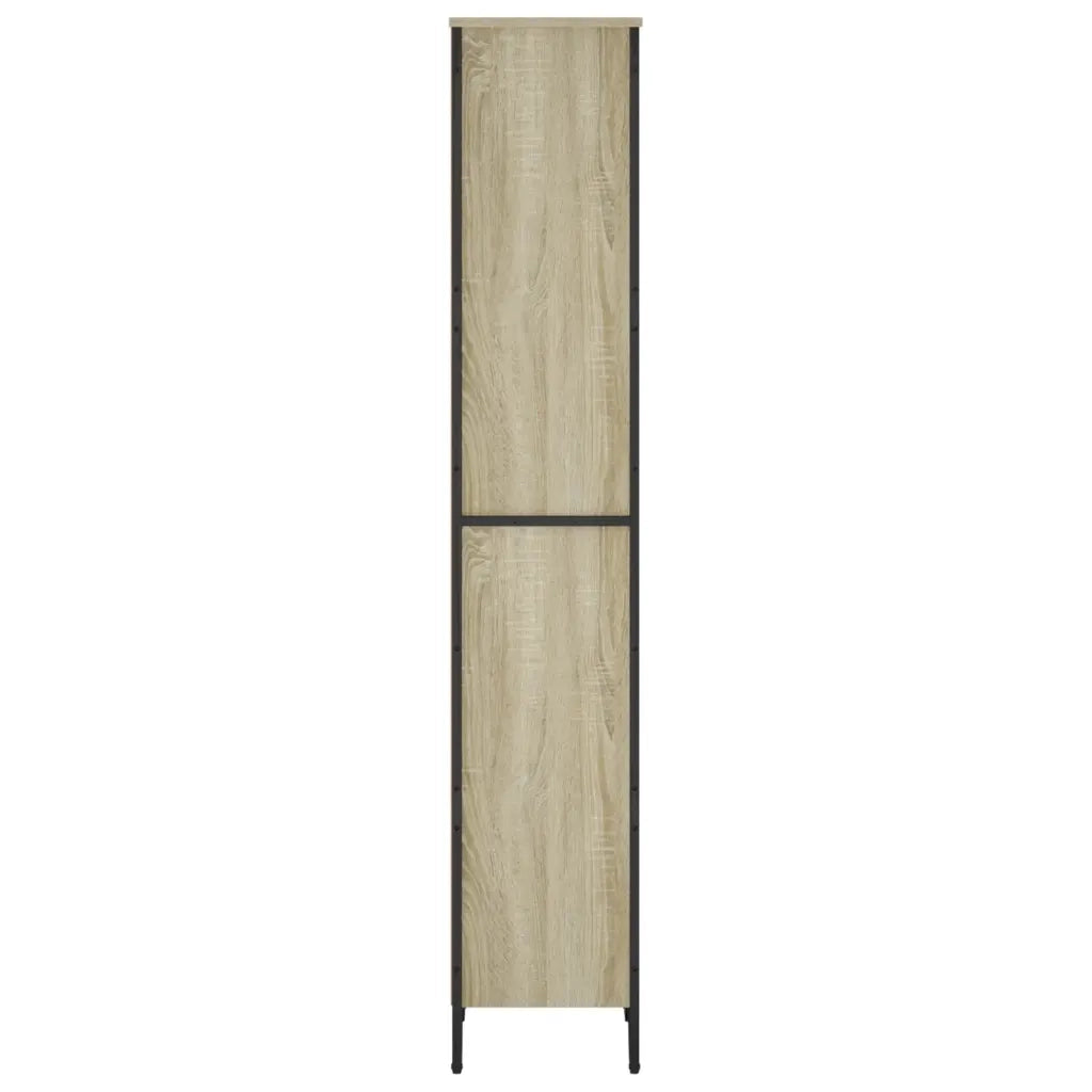 Libreria Rovere Sonoma 50x31x169 cm in Legno Multistrato 848615