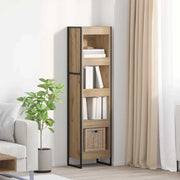 Armadio per Libri Rovere Artigianale 40 x 30 x 155 cm 886377