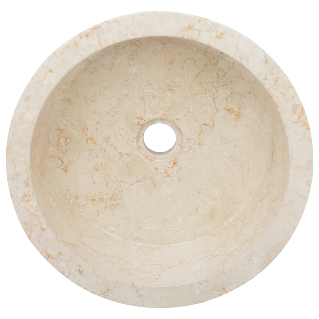Lavandino Crema ?40x15 cm in Marmo CFW3644830