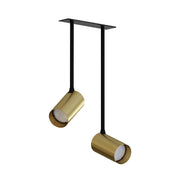 Faretto incasso Nowodvorski Mono ottone/nero 2xGU10