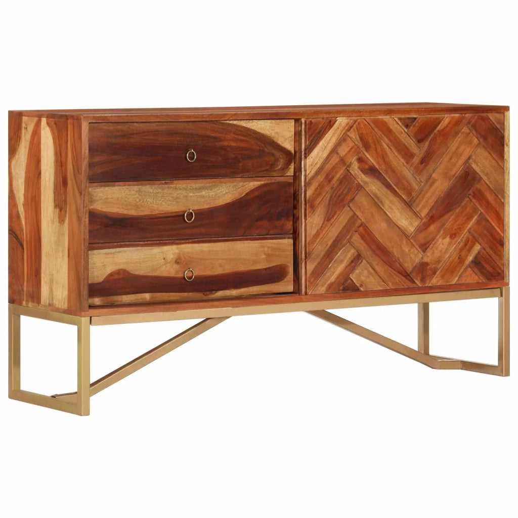 Credenza Marrone Miele 160 x 30 x 80 cm 353307