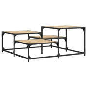 Tavolino salotto | Tavolino da caff¨¨ | Tavolino da Soggiorno Rovere Sonoma 87,5x87,5x40cm Legno Multistrato