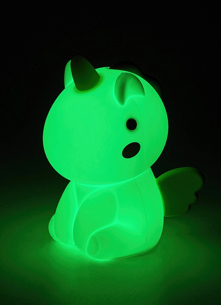 Lampada notte bimbi Unicorno LED RGB dimmer USB Rabalux