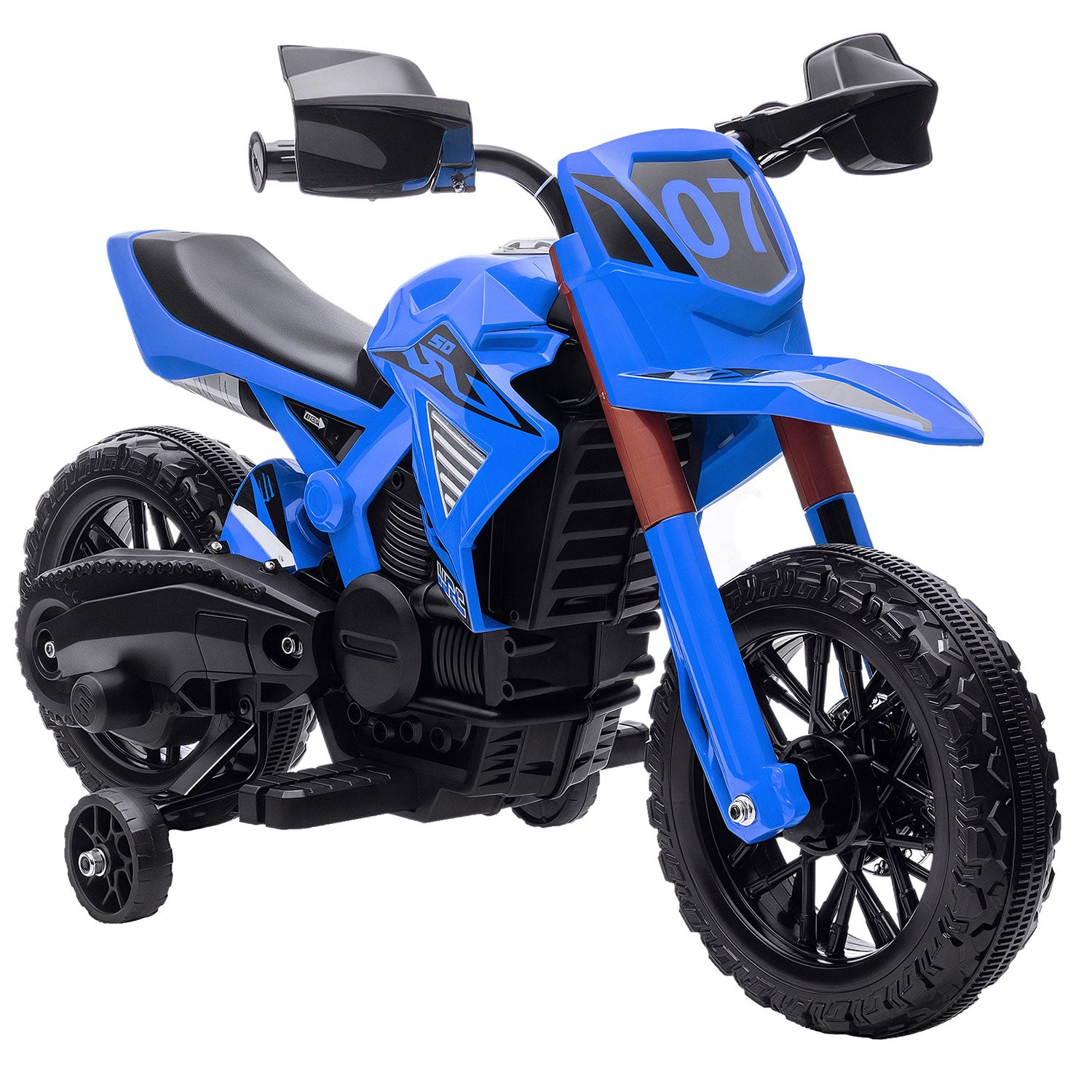 Moto Elettrica per Bambini 12V 4,5Ah Blu