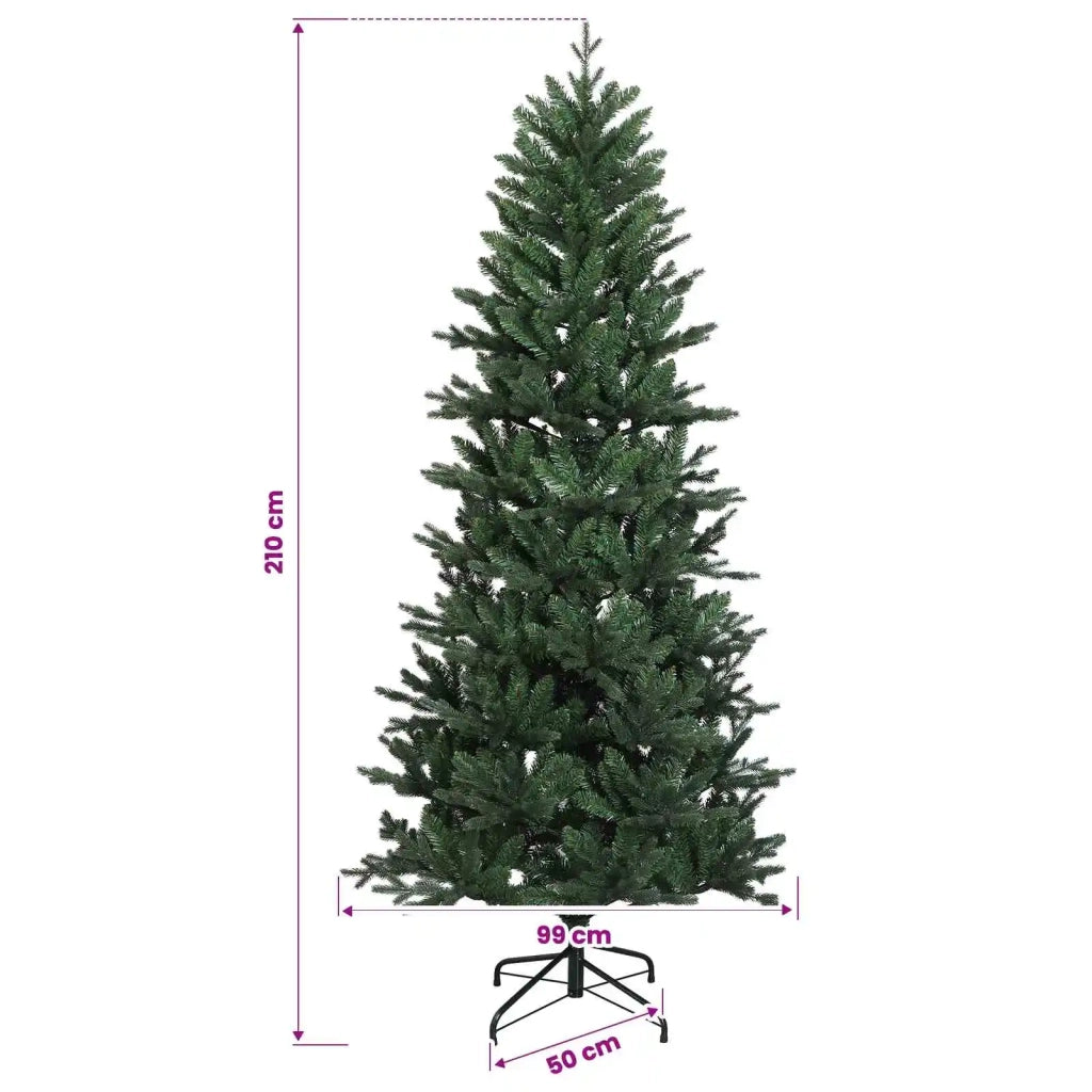Albero di Natale Artificiale con Rami Pieghevoli 210 cm 42055500