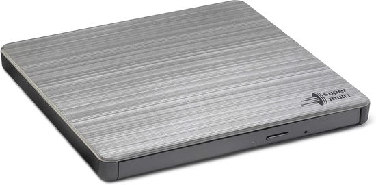 Esterno Portatile di Riproduzione e Scrittura DVD, USB 2.0, 8x, Compatibile con Windows e Mac OS