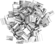 Bande di sigillo metalliche gegalvanizzate per pneumatici in poliester confezione 500g, 25x16mm