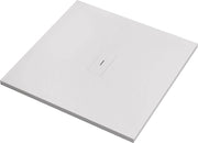 Piatto Doccia in Pietra 80x80 cm Bonussi Manila Bianco