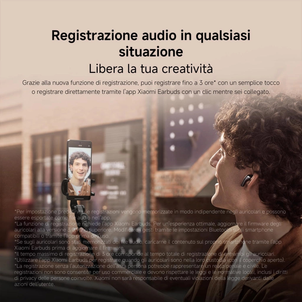 Buds 5: Auricolari wireless Bluetooth, Cuffie Bluetooth, semi-in-ear con ANC, dinamico a doppio magnete da 11 mm, Harman AudioEFX, fino a 6.5h+39h di durata della batteria, Nero