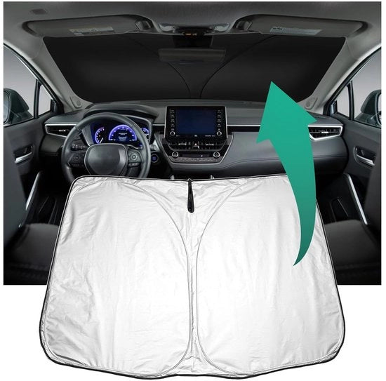 Zoniera Opvougbile per Auto - Protezione UV - Adatto per Diversi Modelli - 1 Pezzo