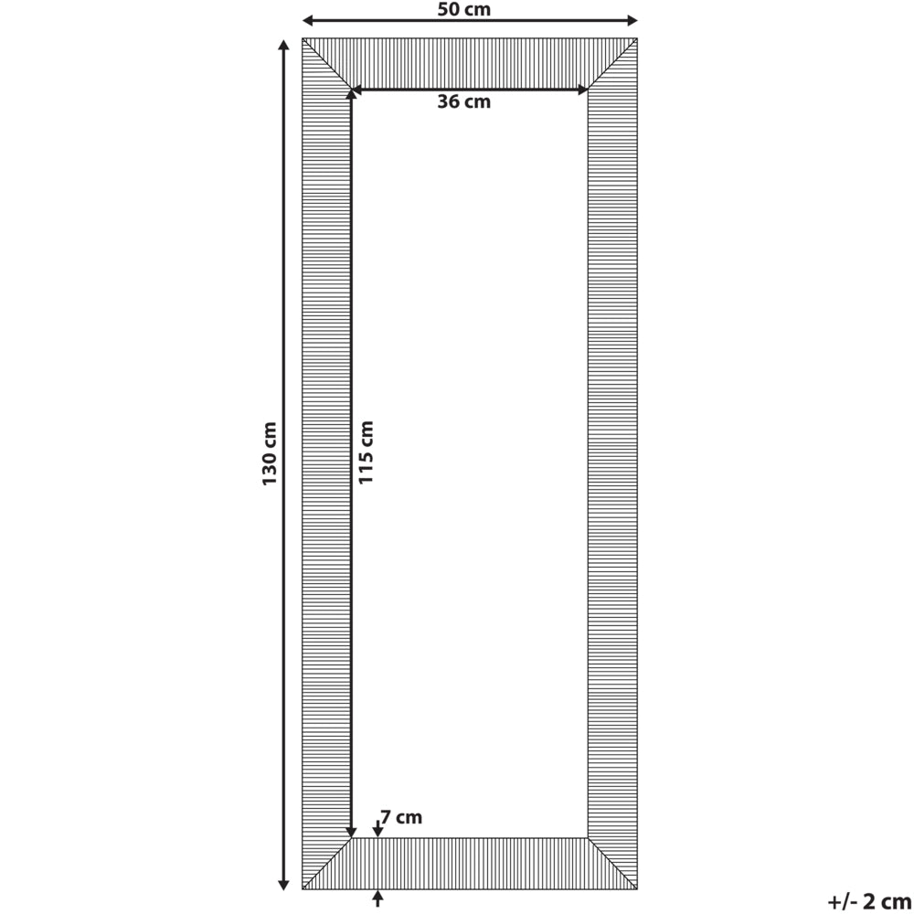 Specchio da parete con cornice dorata 50 x 130 cm con cornice moderno contemporaneo soggiorno ingresso