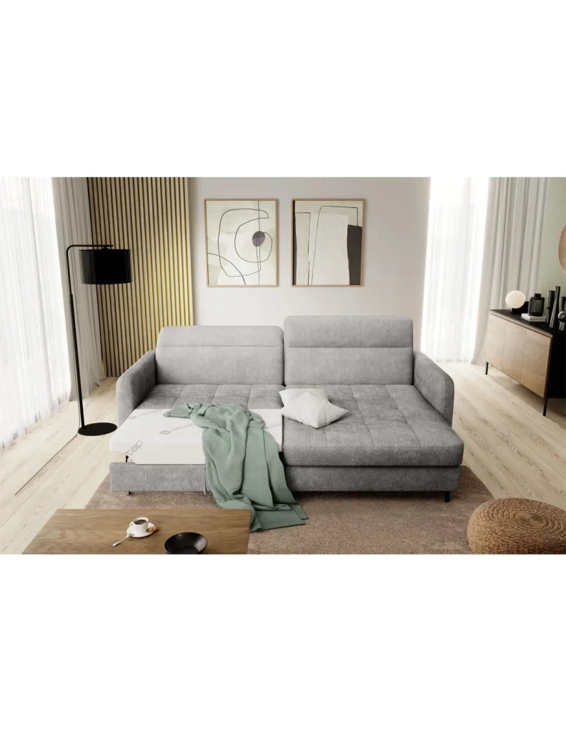 Divano ad angolo collezione GOUMSI colore Grigio scuro