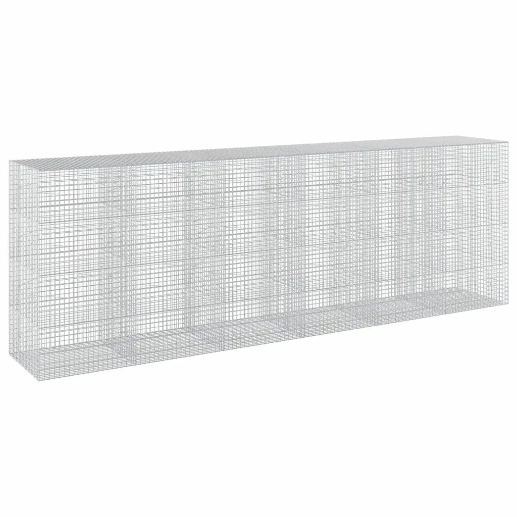 Gabione con Filo da 5 mm e Rete da 5x5 cm 600x100x200 cm 3464406