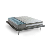 Assi, Materasso Singolo Sfoderabile Made in Italy, 190x80x27h cm Bianco