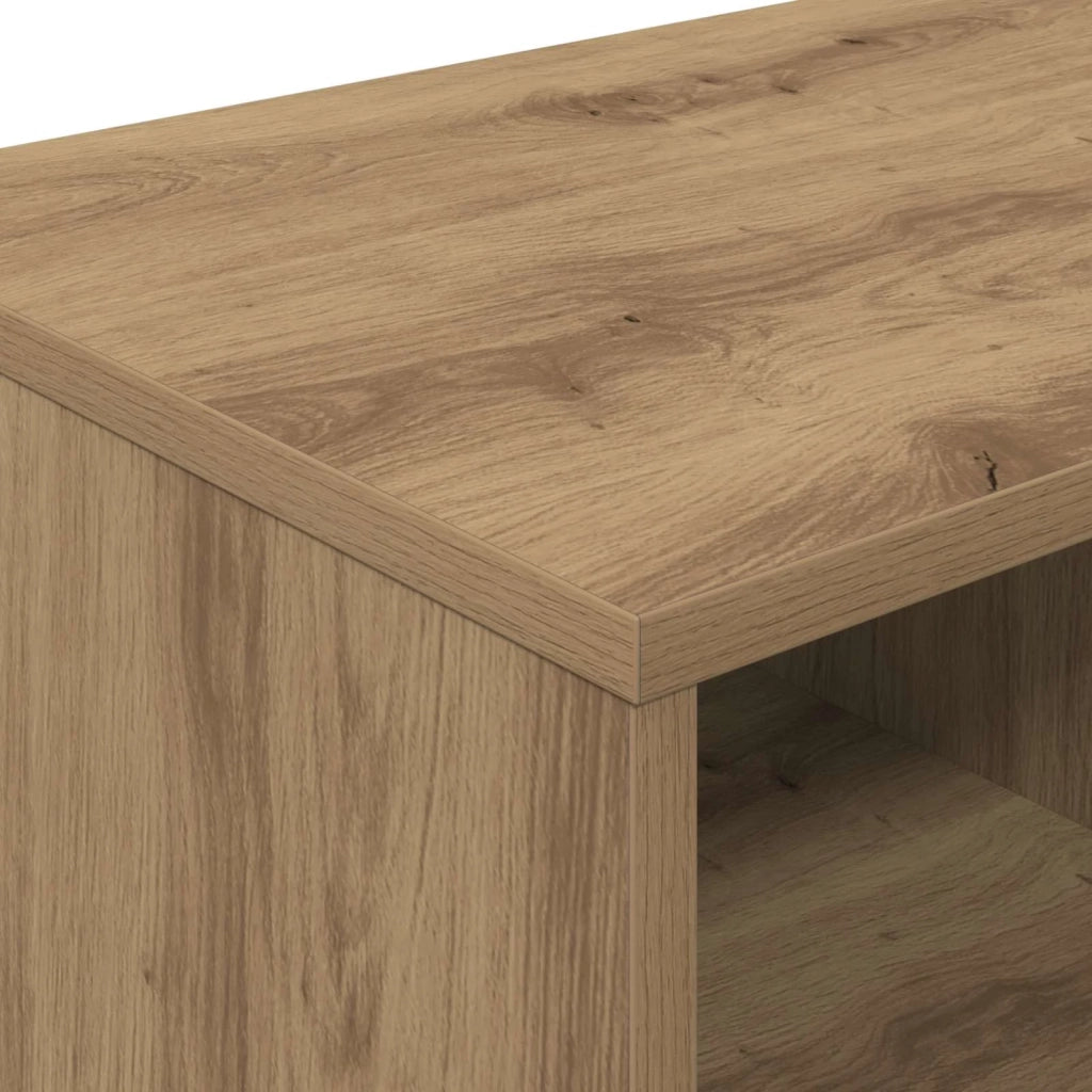 Armadietto per letto 2 pz Rovere Artigianale 66 x 33 x 48 cm CFW4324178