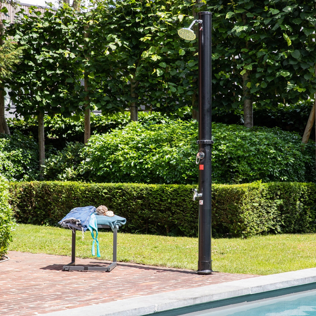 Doccia solare MOOREA nero 18L