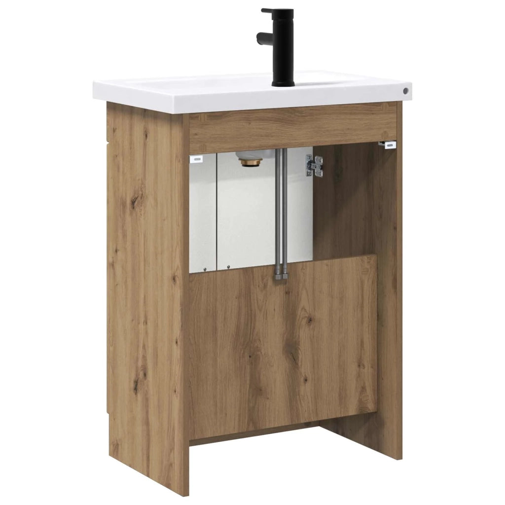 Set di mobili per il bagno Rovere Artigianale 56 x 37,5 x 81 cm 3404193