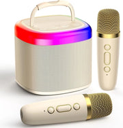 Kit di Karaoke per Adulti - Kit di Karaoke - Kit di Karaoke con 2 Microfoni - Kit di Karaoke con Microfono Senza Fili - Kit di Karaoke Senza Fili