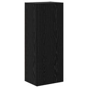 Mobile TV da Parete | Armadietto TV | Mobile Porta TV Rovere Nero 40,5 x 30 x 102 cm